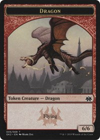 Dragon // Goblin Token [Ravnica Allegiance: Guild Kits] | Play N Trade Winnipeg