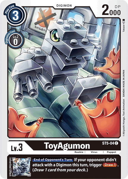 ToyAgumon [ST5-04] [Starter Deck: Machine Black] | Play N Trade Winnipeg