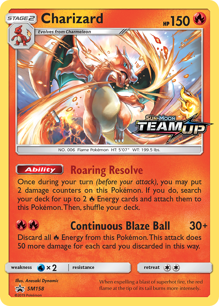 Charizard (SM158) [Sun & Moon: Black Star Promos] | Play N Trade Winnipeg