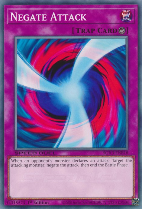 Negate Attack [SGX3-ENB18] Common | Play N Trade Winnipeg