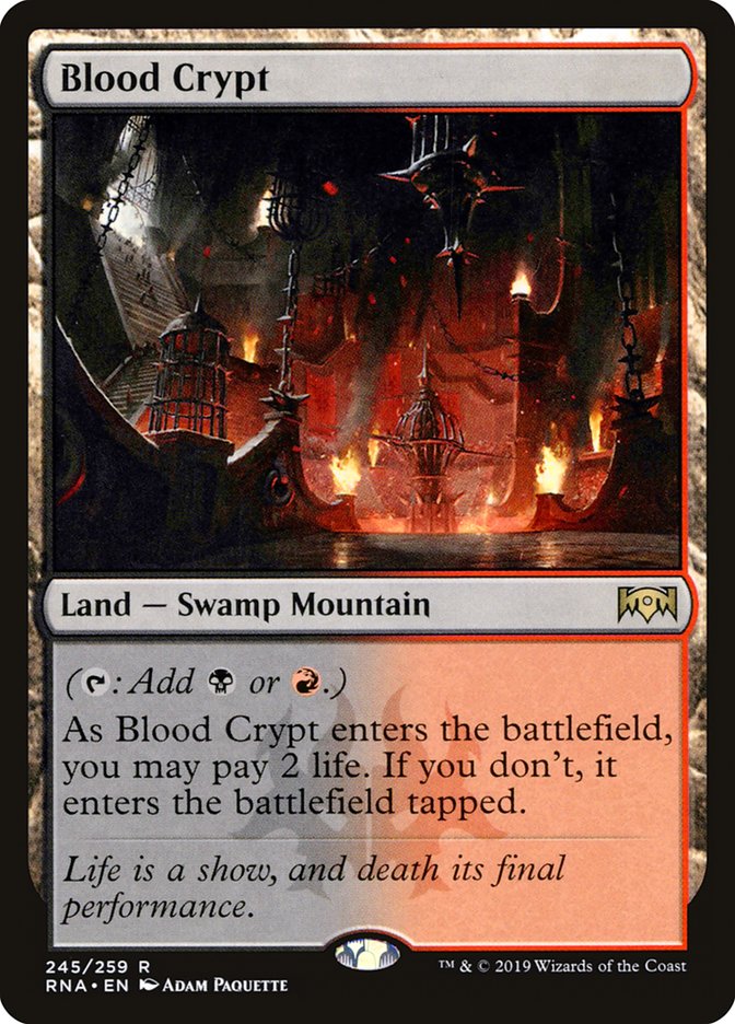 Blood Crypt [Ravnica Allegiance] | Play N Trade Winnipeg