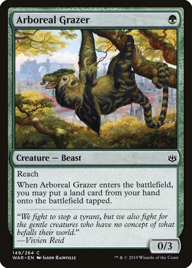 Arboreal Grazer [War of the Spark] | Play N Trade Winnipeg