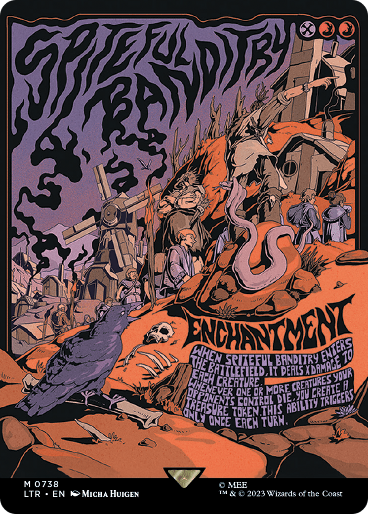 Spiteful Banditry (Borderless Poster) [The Lord of the Rings: Tales of Middle-Earth] | Play N Trade Winnipeg
