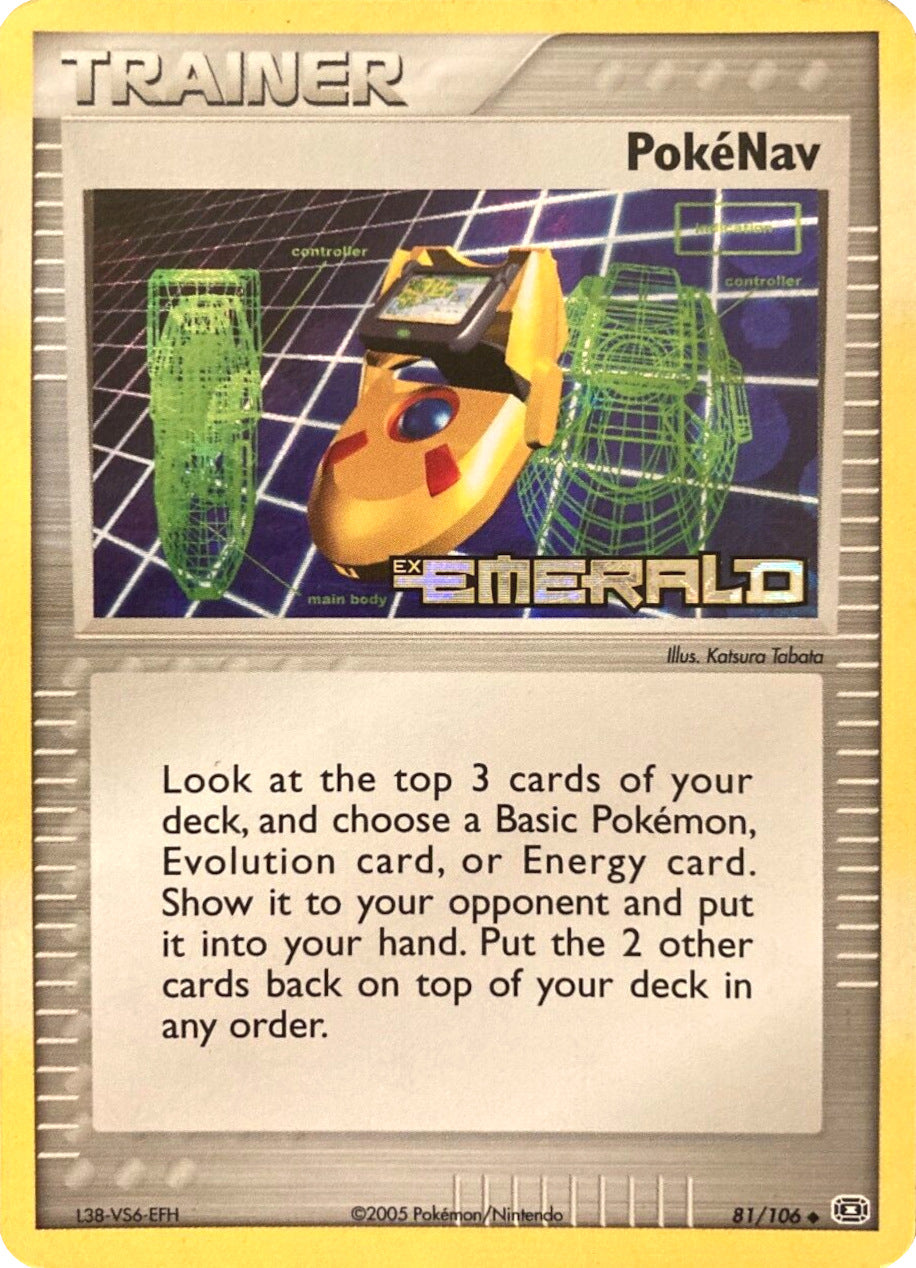 PokeNav (81/106) (Stamped) [EX: Emerald] | Play N Trade Winnipeg