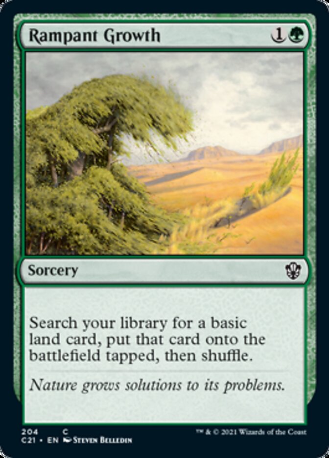 Rampant Growth [Commander 2021] | Play N Trade Winnipeg