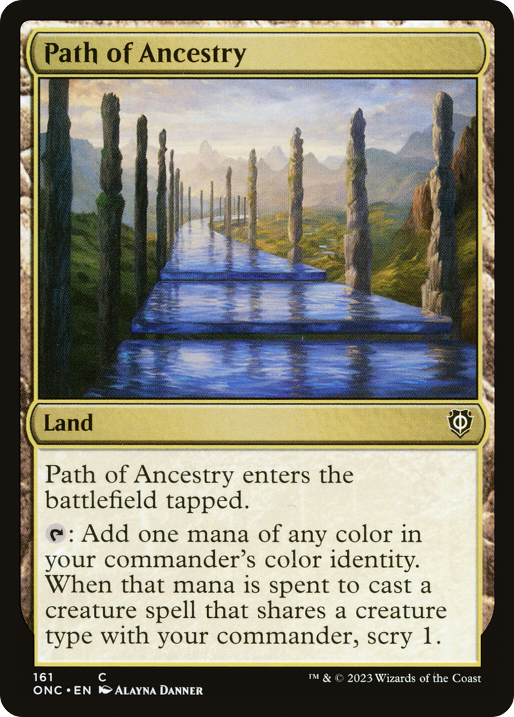 Path of Ancestry [Phyrexia: All Will Be One Commander] | Play N Trade Winnipeg