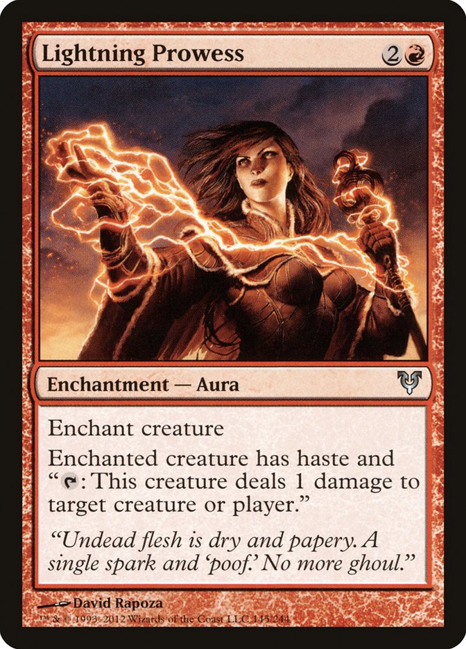 Lightning Prowess [Avacyn Restored] | Play N Trade Winnipeg