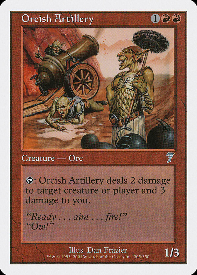 Orcish Artillery [Seventh Edition] | Play N Trade Winnipeg