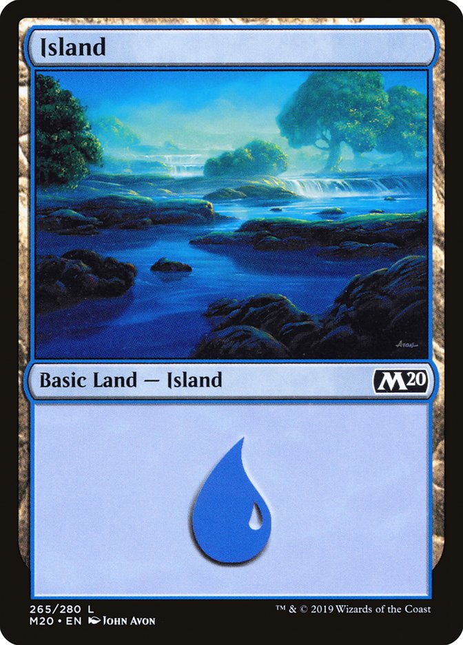 Island (265) [Core Set 2020] | Play N Trade Winnipeg