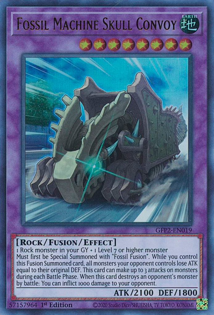 Fossil Machine Skull Convoy [GFP2-EN019] Ultra Rare | Play N Trade Winnipeg