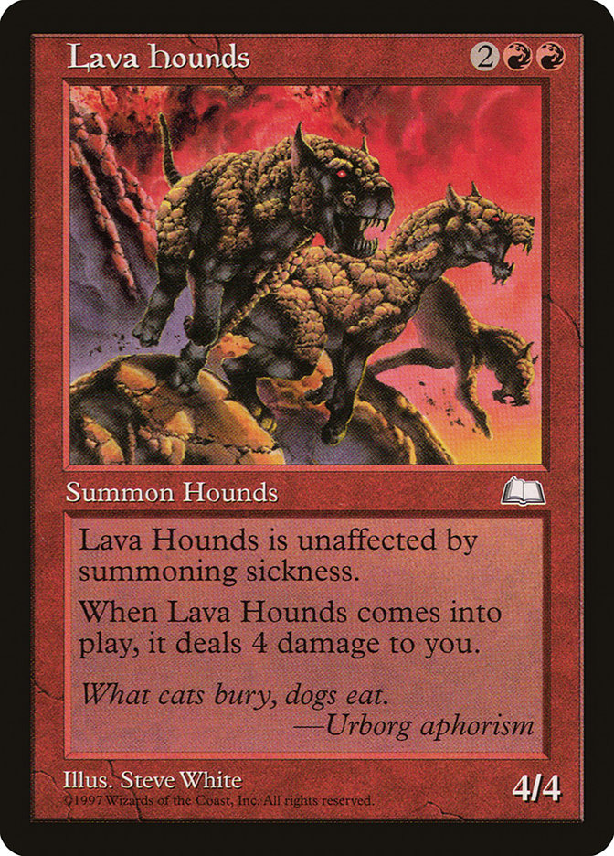 Lava Hounds [Weatherlight] | Play N Trade Winnipeg