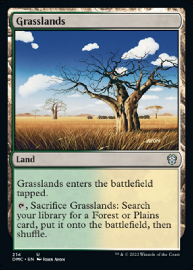 Grasslands [Dominaria United Commander] | Play N Trade Winnipeg