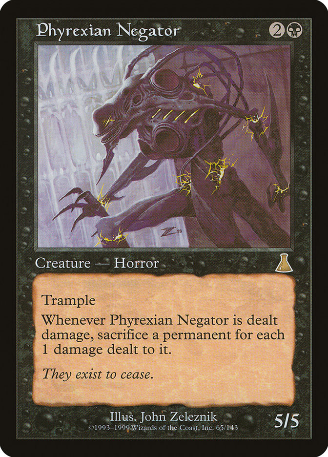 Phyrexian Negator [Urza's Destiny] | Play N Trade Winnipeg