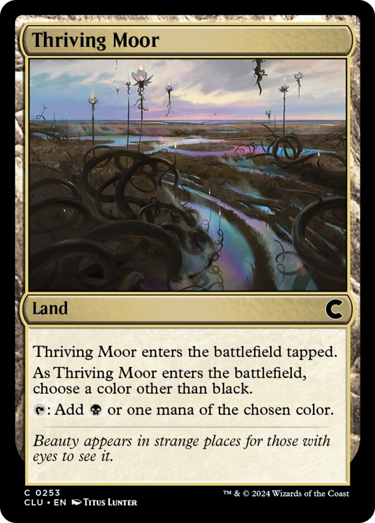 Thriving Moor [Ravnica: Clue Edition] | Play N Trade Winnipeg