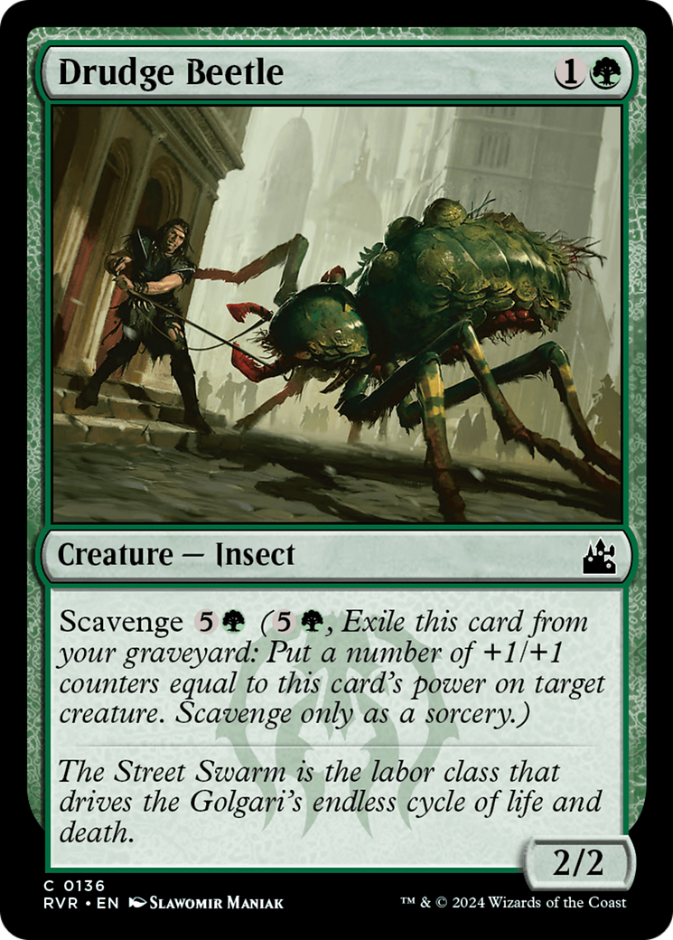 Drudge Beetle [Ravnica Remastered] | Play N Trade Winnipeg