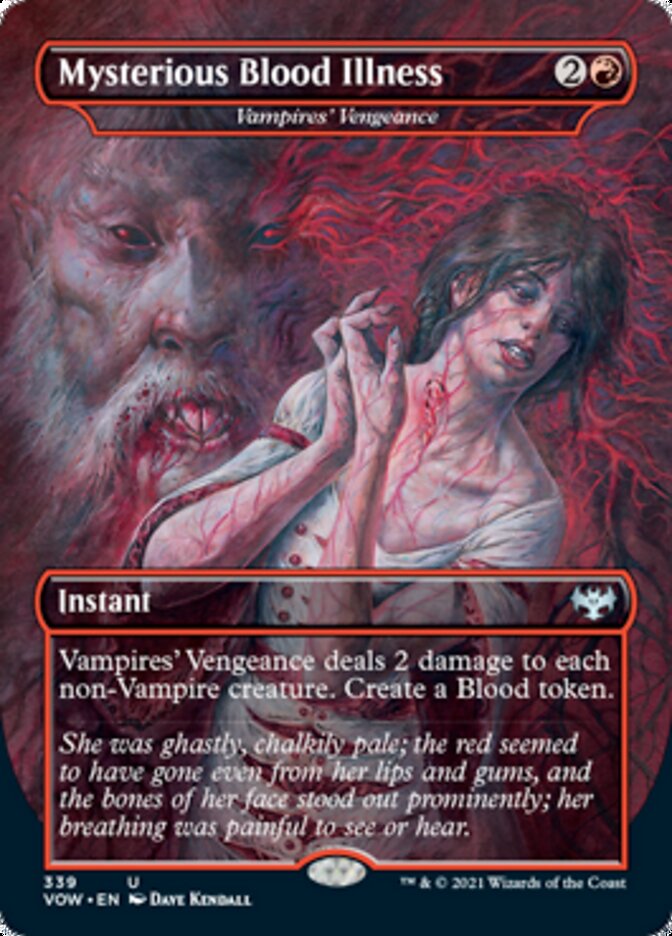 Vampires' Vengeance - Mysterious Blood Illness [Innistrad: Crimson Vow] | Play N Trade Winnipeg