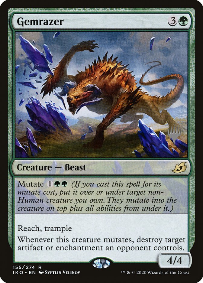 Gemrazer (Promo Pack) [Ikoria: Lair of Behemoths Promos] | Play N Trade Winnipeg