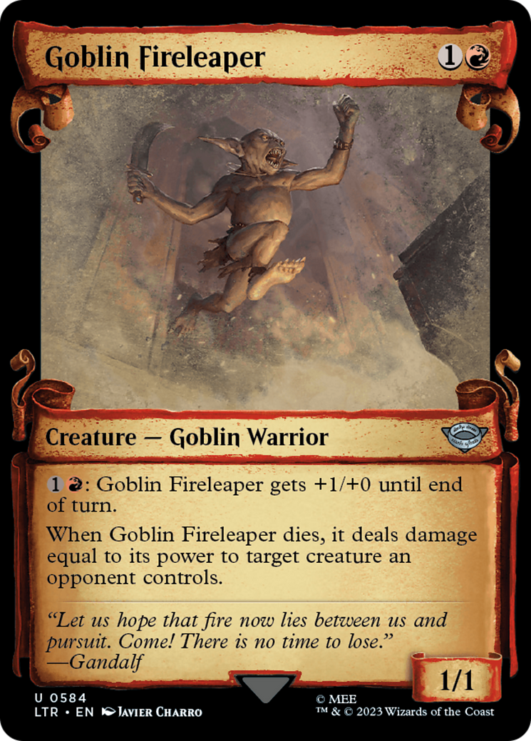 Goblin Fireleaper [The Lord of the Rings: Tales of Middle-Earth Showcase Scrolls] | Play N Trade Winnipeg