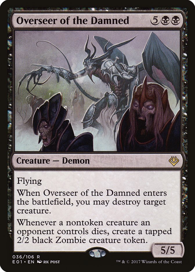 Overseer of the Damned [Archenemy: Nicol Bolas] | Play N Trade Winnipeg