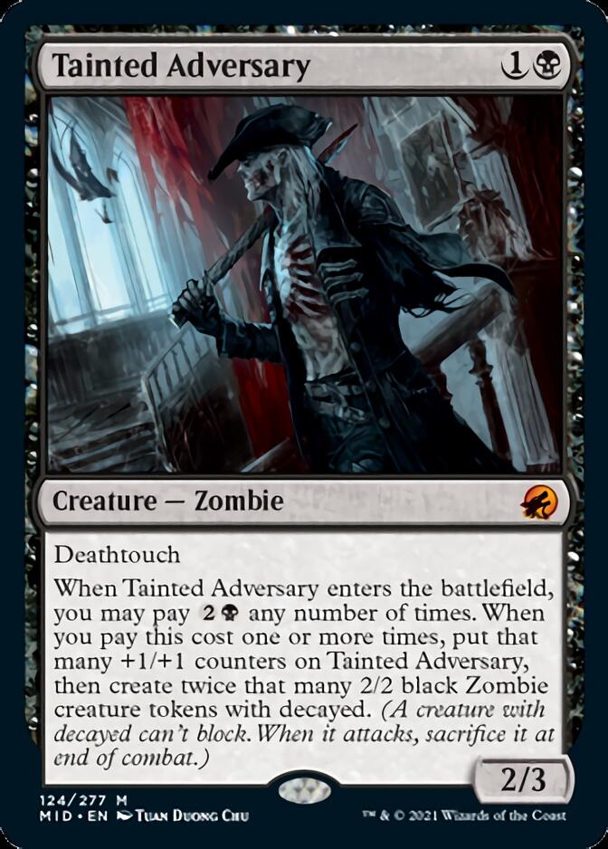 Tainted Adversary [Innistrad: Midnight Hunt] | Play N Trade Winnipeg
