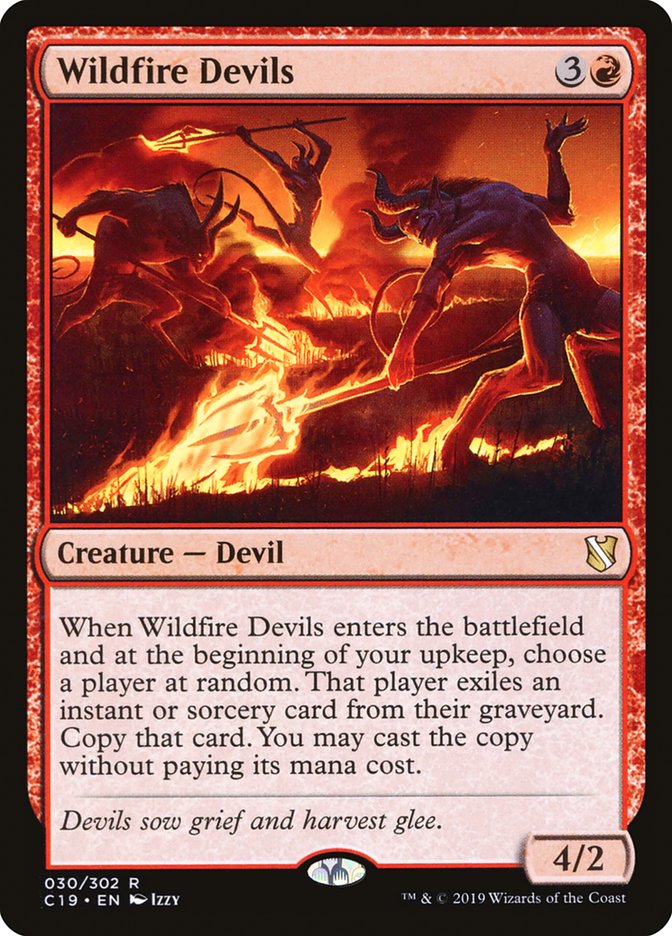 Wildfire Devils [Commander 2019] | Play N Trade Winnipeg