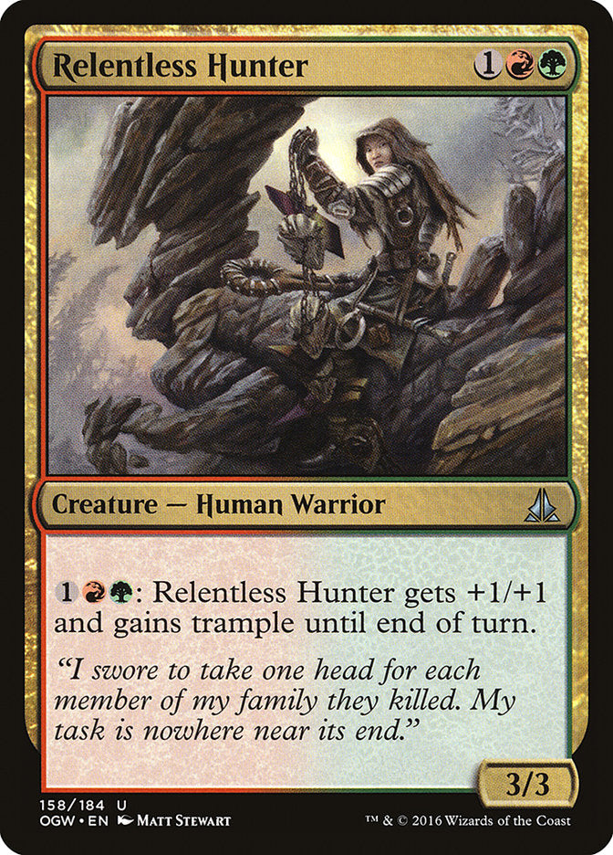 Relentless Hunter [Oath of the Gatewatch] | Play N Trade Winnipeg