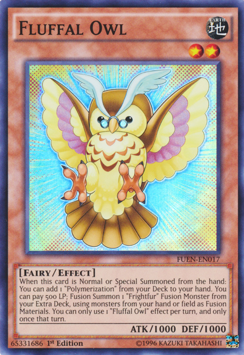 Fluffal Owl [FUEN-EN017] Super Rare | Play N Trade Winnipeg