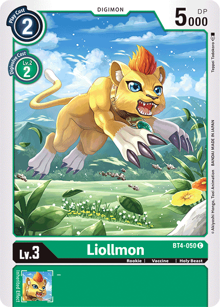 Liollmon [BT4-050] [Great Legend] | Play N Trade Winnipeg