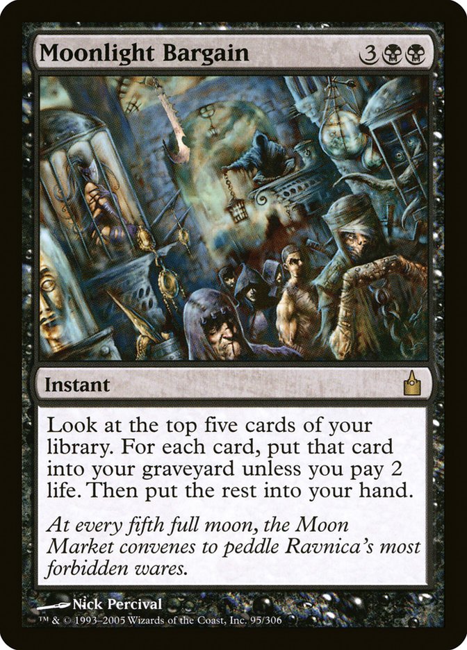 Moonlight Bargain [Ravnica: City of Guilds] | Play N Trade Winnipeg