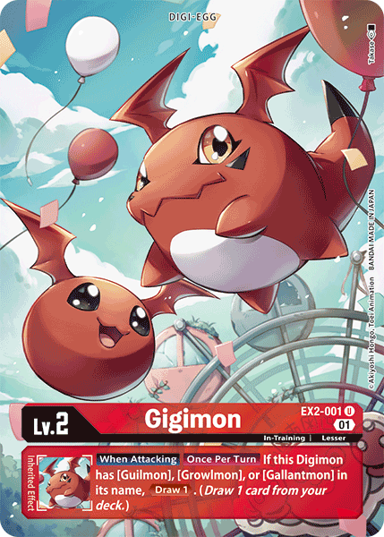 Gigimon [EX2-001] (Alternate Art) [Digital Hazard] | Play N Trade Winnipeg