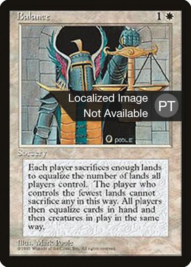 Balance [Fourth Edition (Foreign Black Border)] | Play N Trade Winnipeg