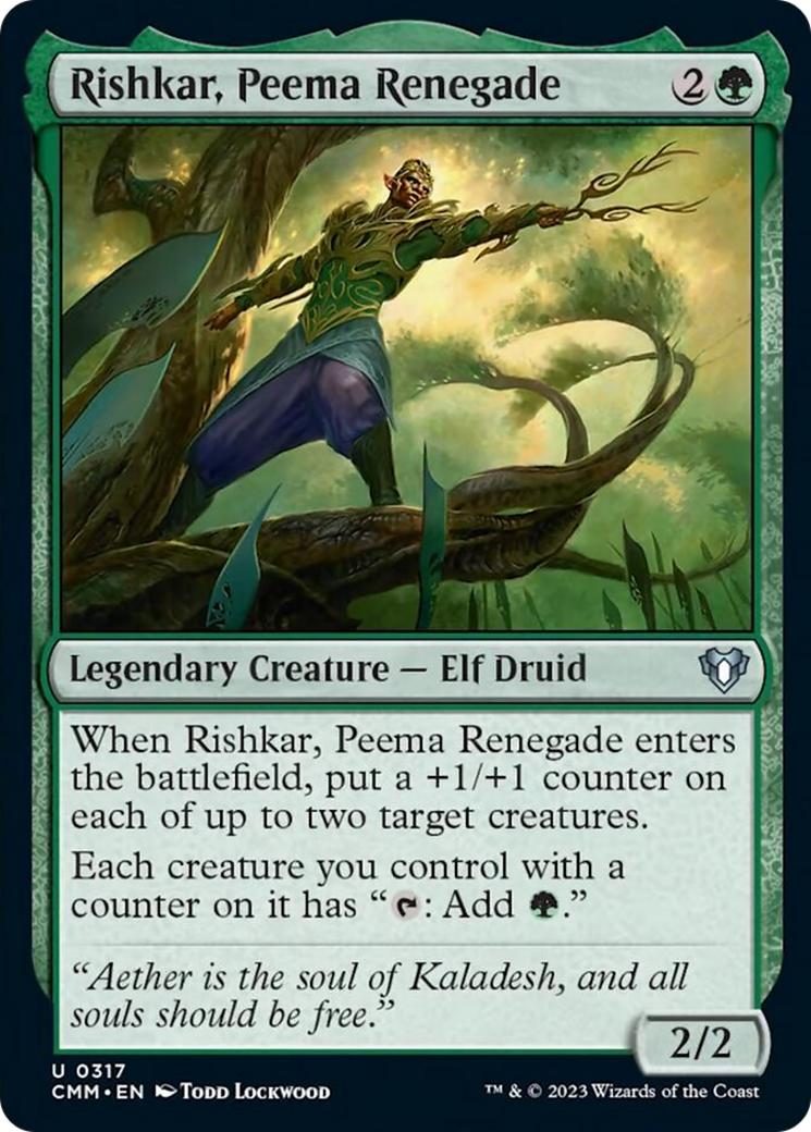 Rishkar, Peema Renegade [Commander Masters] | Play N Trade Winnipeg