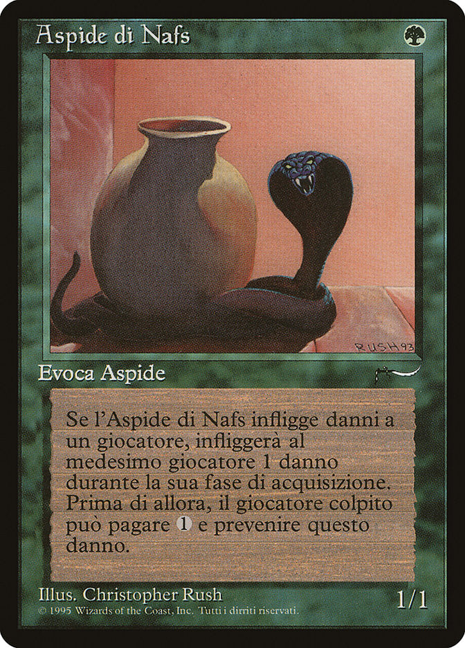 Nafs Asp (Italian) - "Aspide di Nafs" [Rinascimento] | Play N Trade Winnipeg