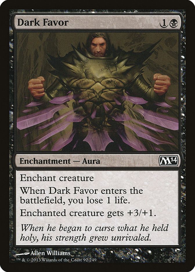 Dark Favor [Magic 2014] | Play N Trade Winnipeg