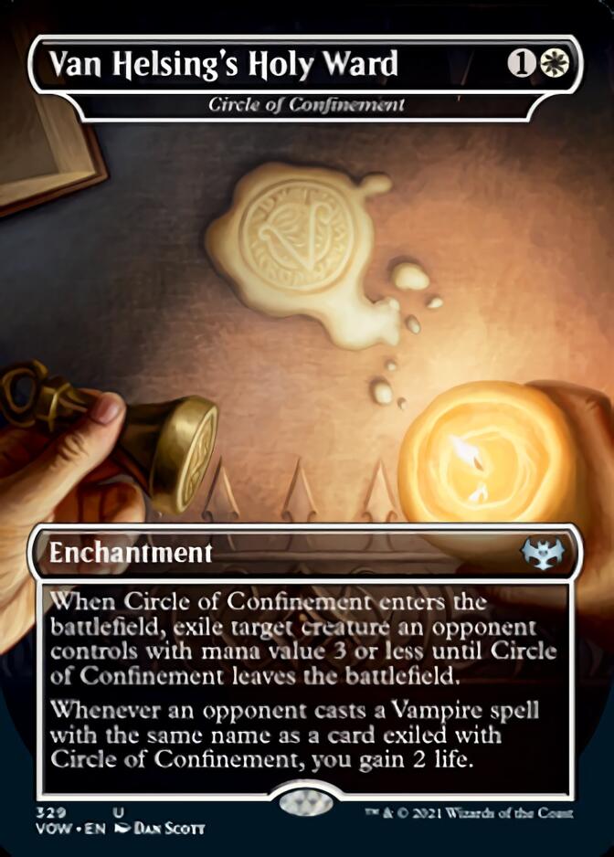 Circle of Confinement - Van Helsing's Holy Ward [Innistrad: Crimson Vow] | Play N Trade Winnipeg