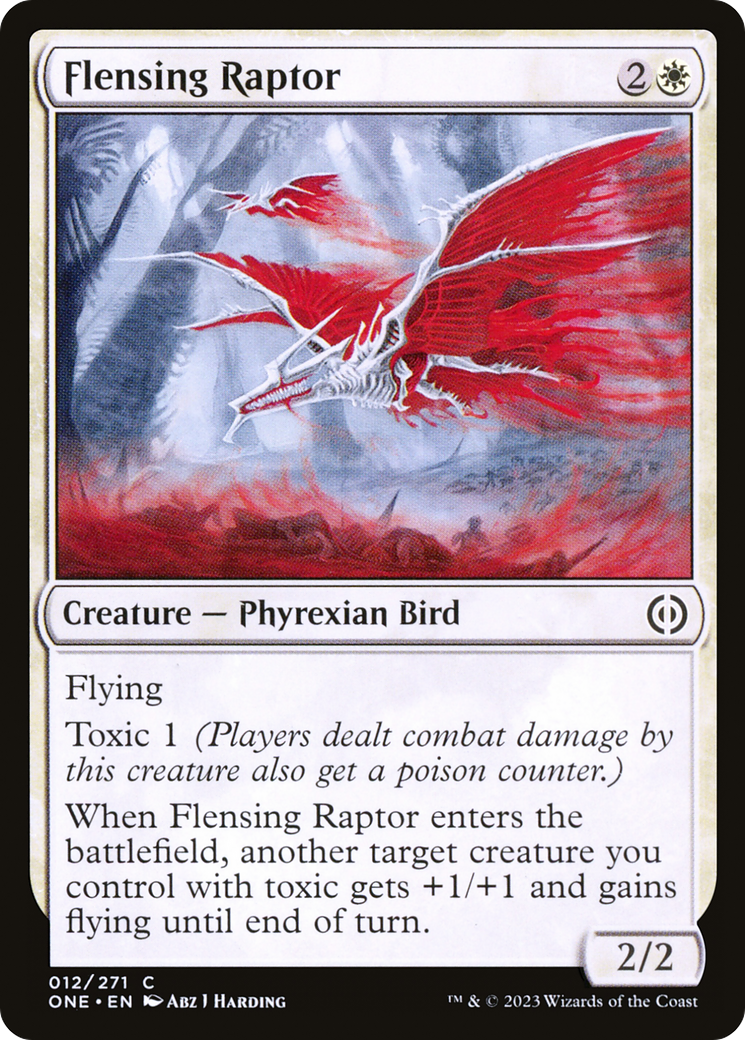 Flensing Raptor [Phyrexia: All Will Be One] | Play N Trade Winnipeg