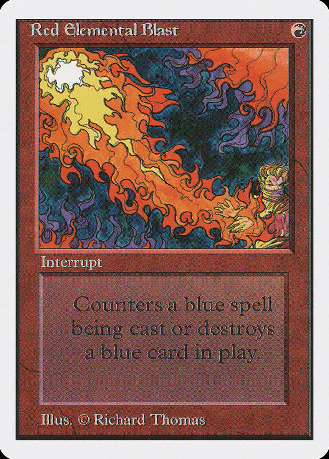 Red Elemental Blast [Unlimited Edition] | Play N Trade Winnipeg