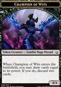 Champion of Wits // Insect Double-sided Token [Hour of Devastation Tokens] | Play N Trade Winnipeg