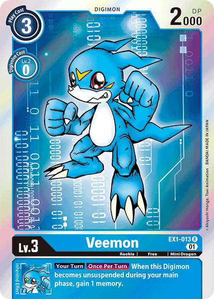 Veemon [EX1-013] [Classic Collection] | Play N Trade Winnipeg