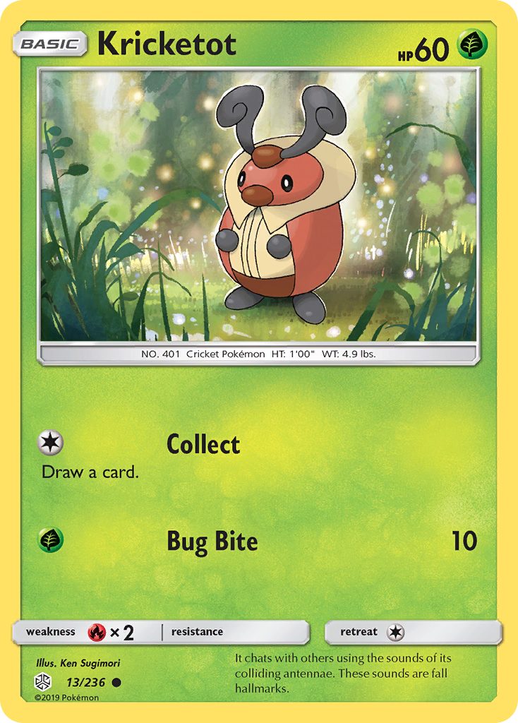 Kricketot (13/236) [Sun & Moon: Cosmic Eclipse] | Play N Trade Winnipeg