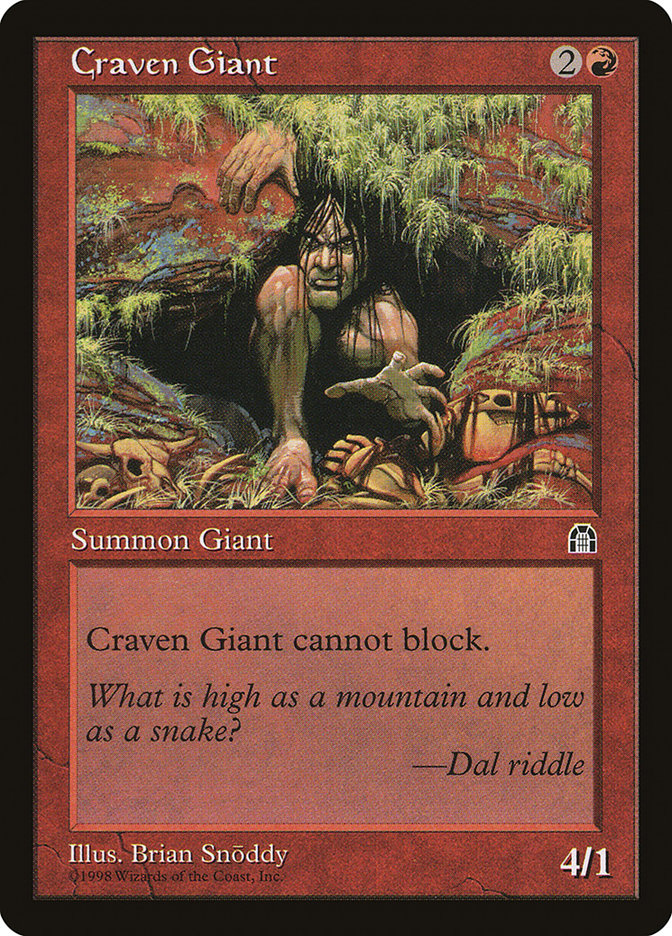 Craven Giant [Stronghold] | Play N Trade Winnipeg