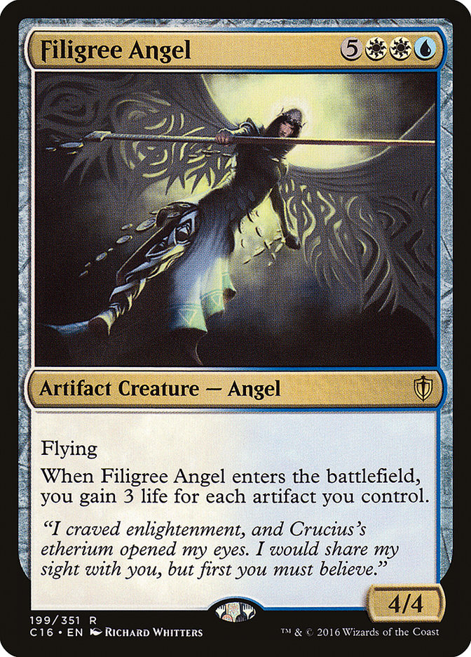 Filigree Angel [Commander 2016] | Play N Trade Winnipeg