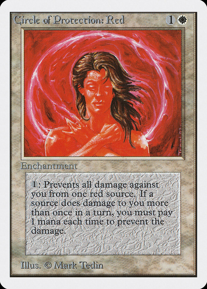 Circle of Protection: Red [Unlimited Edition] | Play N Trade Winnipeg