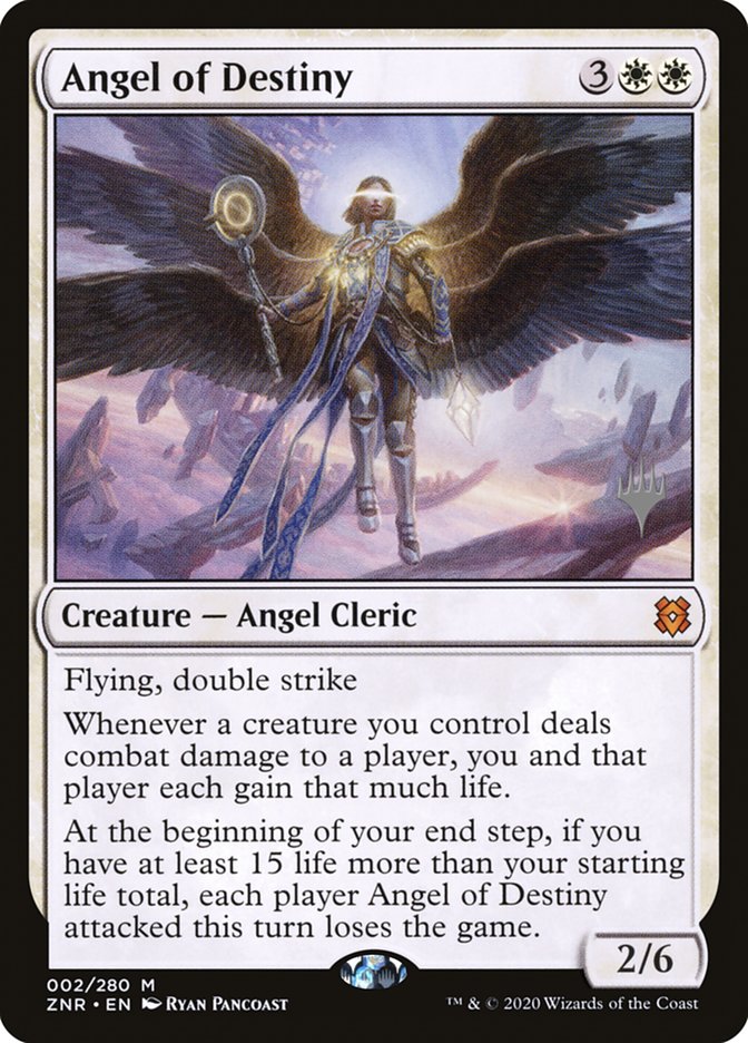 Angel of Destiny (Promo Pack) [Zendikar Rising Promos] | Play N Trade Winnipeg