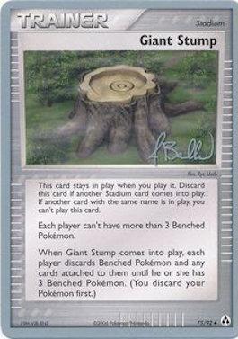 Giant Stump (75/92) (Eeveelutions - Jimmy Ballard) [World Championships 2006] | Play N Trade Winnipeg