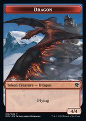 Bird (002) // Dragon Double-sided Token [Dominaria United Tokens] | Play N Trade Winnipeg