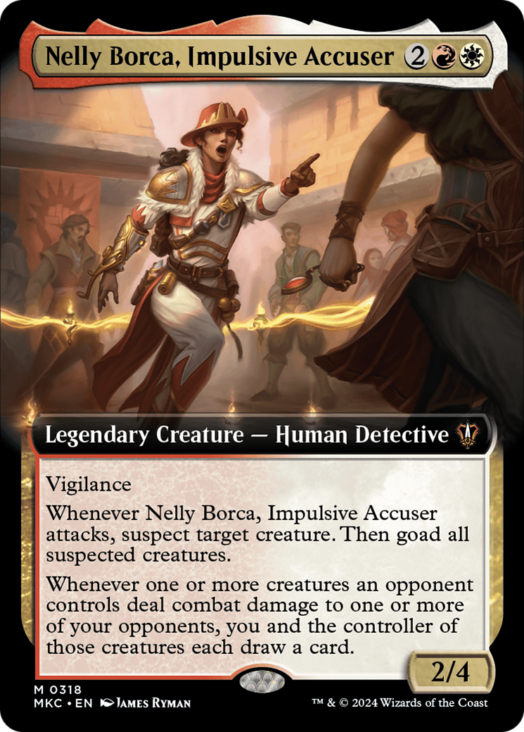 Nelly Borca, Impulsive Accuser (Extended Art) [Murders at Karlov Manor Commander] | Play N Trade Winnipeg