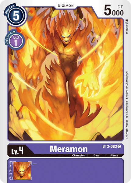 Meramon [BT3-083] [Release Special Booster Ver.1.5] | Play N Trade Winnipeg