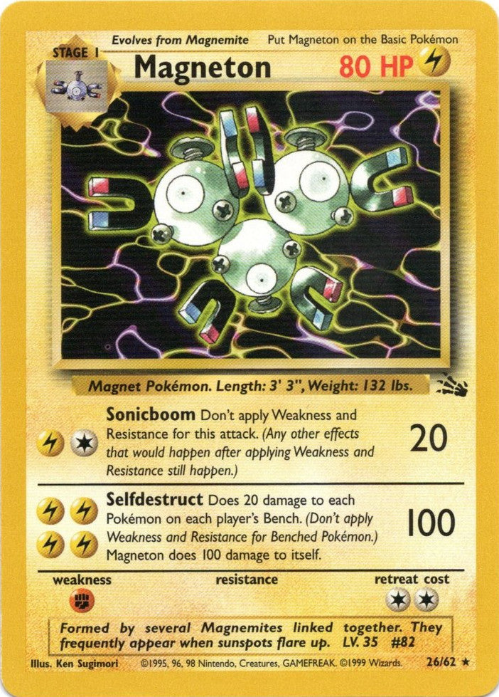 Magneton (26/62) [Fossil Unlimited] | Play N Trade Winnipeg