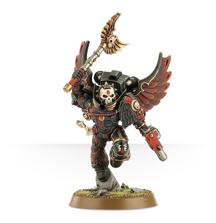 WARHAMMER 40K: BLOOD ANGELS - CHAPLAIN WITH JUMP PACK | Play N Trade Winnipeg